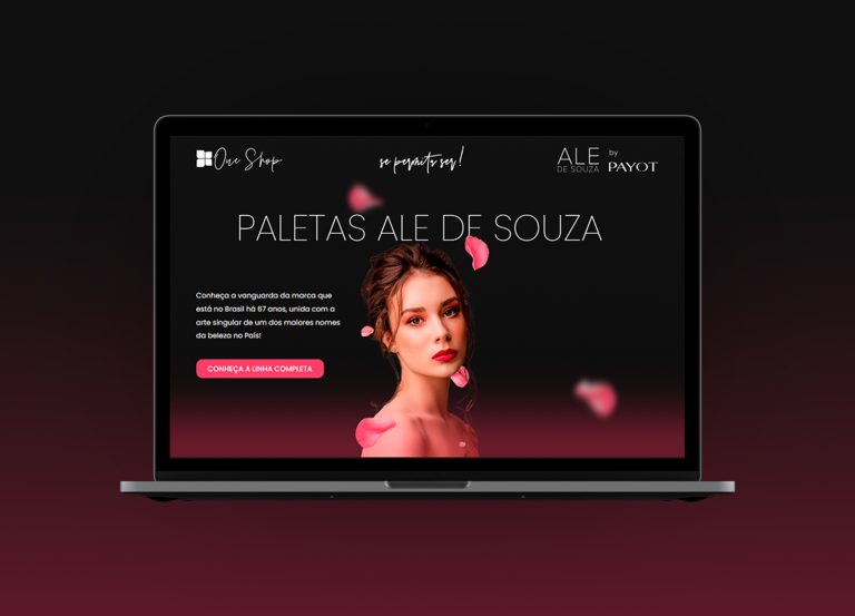 Landing Page Paletas Ale de Souza