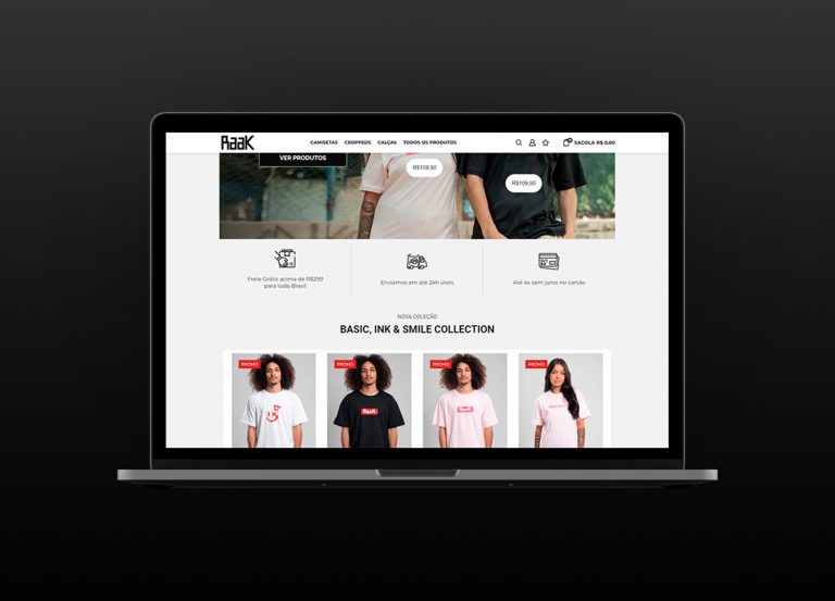 Site Ecommerce de Moda