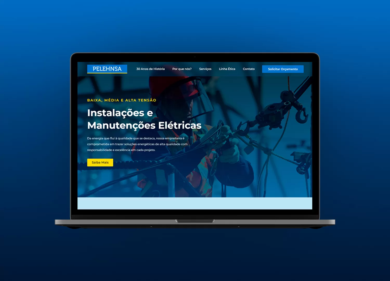 Pelehnsa-Site-Capa Empresa de Instalações Elétricas